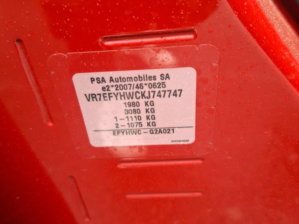 Citroen BERLINGO VAN M 650 BLUEHDI 75 BVM5 CLUB 2019