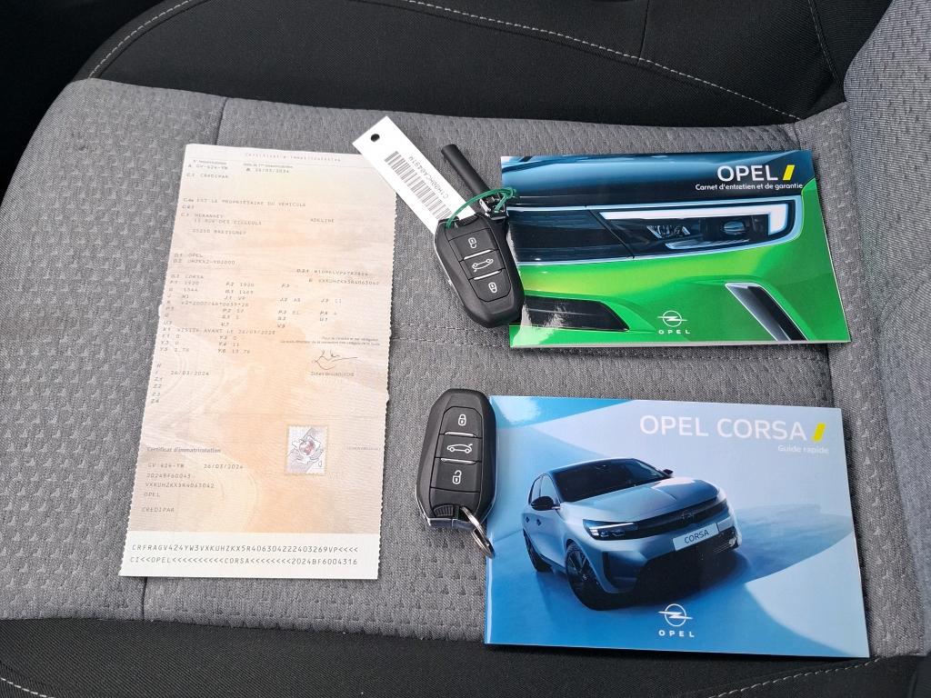 Opel Corsa Electrique 136 ch & Batterie 50 kWh  2024