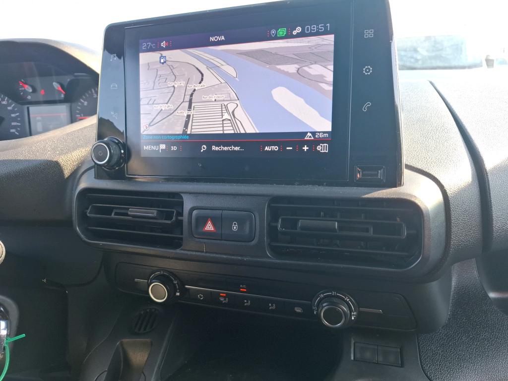 Peugeot PARTNER FOURGON STANDARD 650 KG BLUEHDI 100 S&S BVM5 ASPHALT 2021