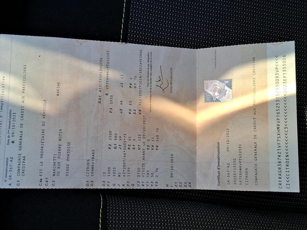 Citroen C3 PureTech 83 ch BVM5 You 2023