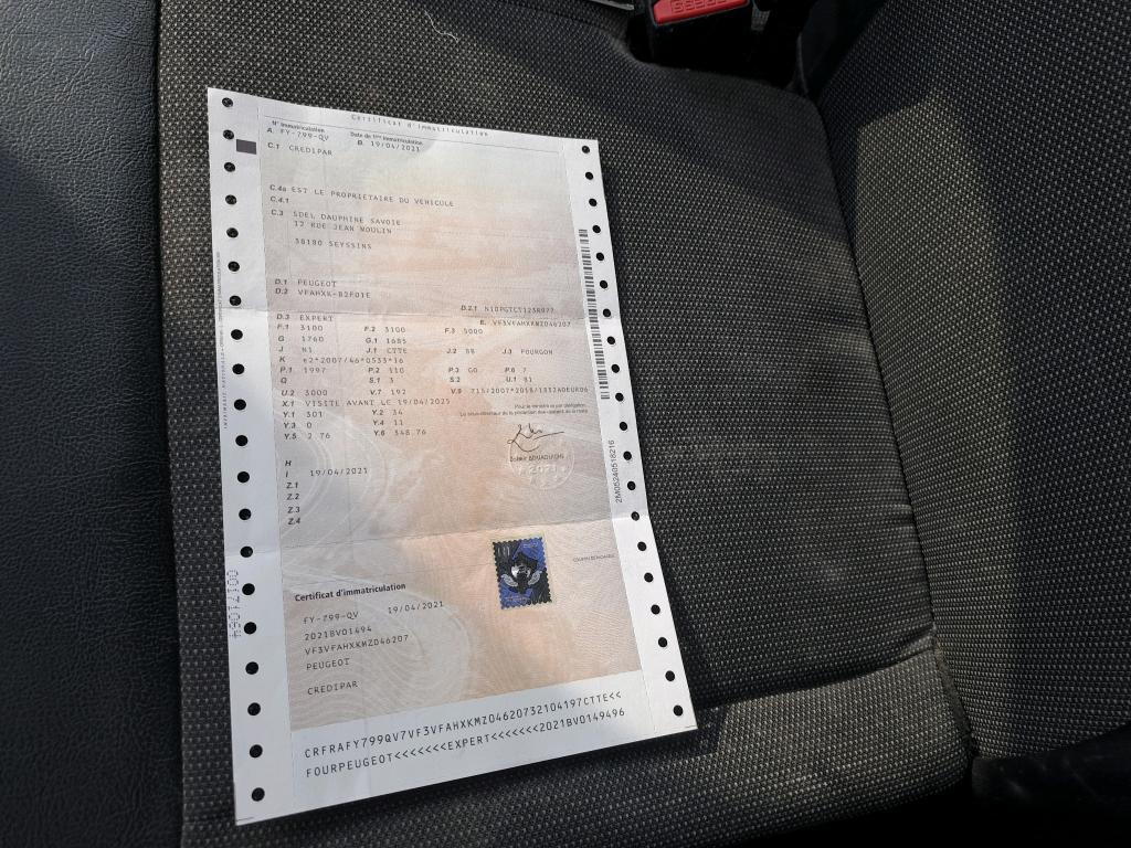 Peugeot EXPERT FGN TOLE LONG BLUEHDI 150 S&S BVM6 PREMIUM 2021