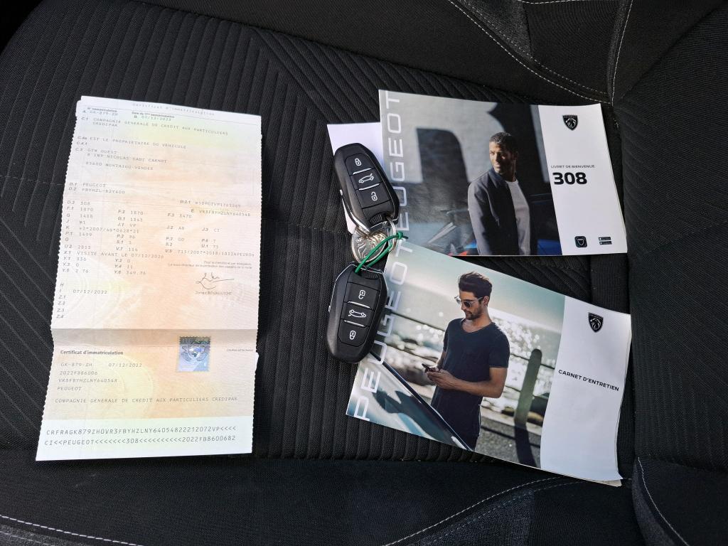 Peugeot 308 BlueHDi 130ch S&S BVM6 Active Pack 2022