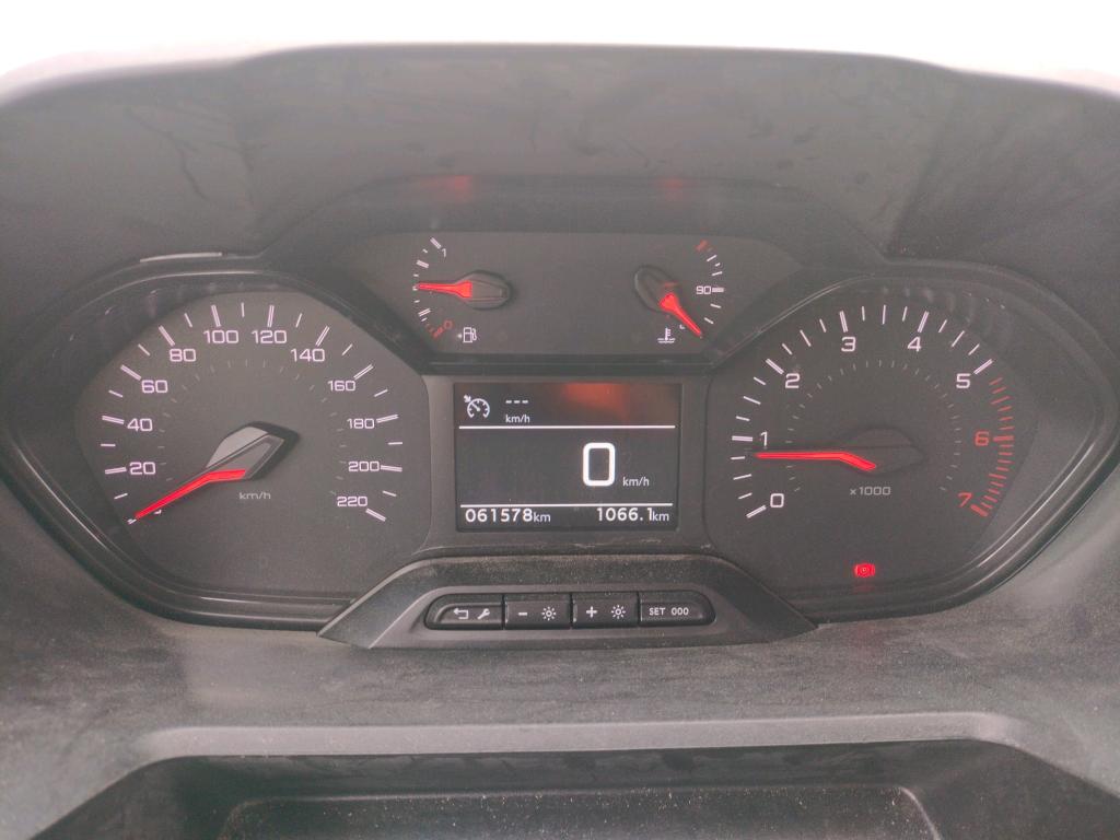 Peugeot PARTNER FOURGON STANDARD 650 KG BLUEHDI 100 S&S BVM5 ASPHALT 2020