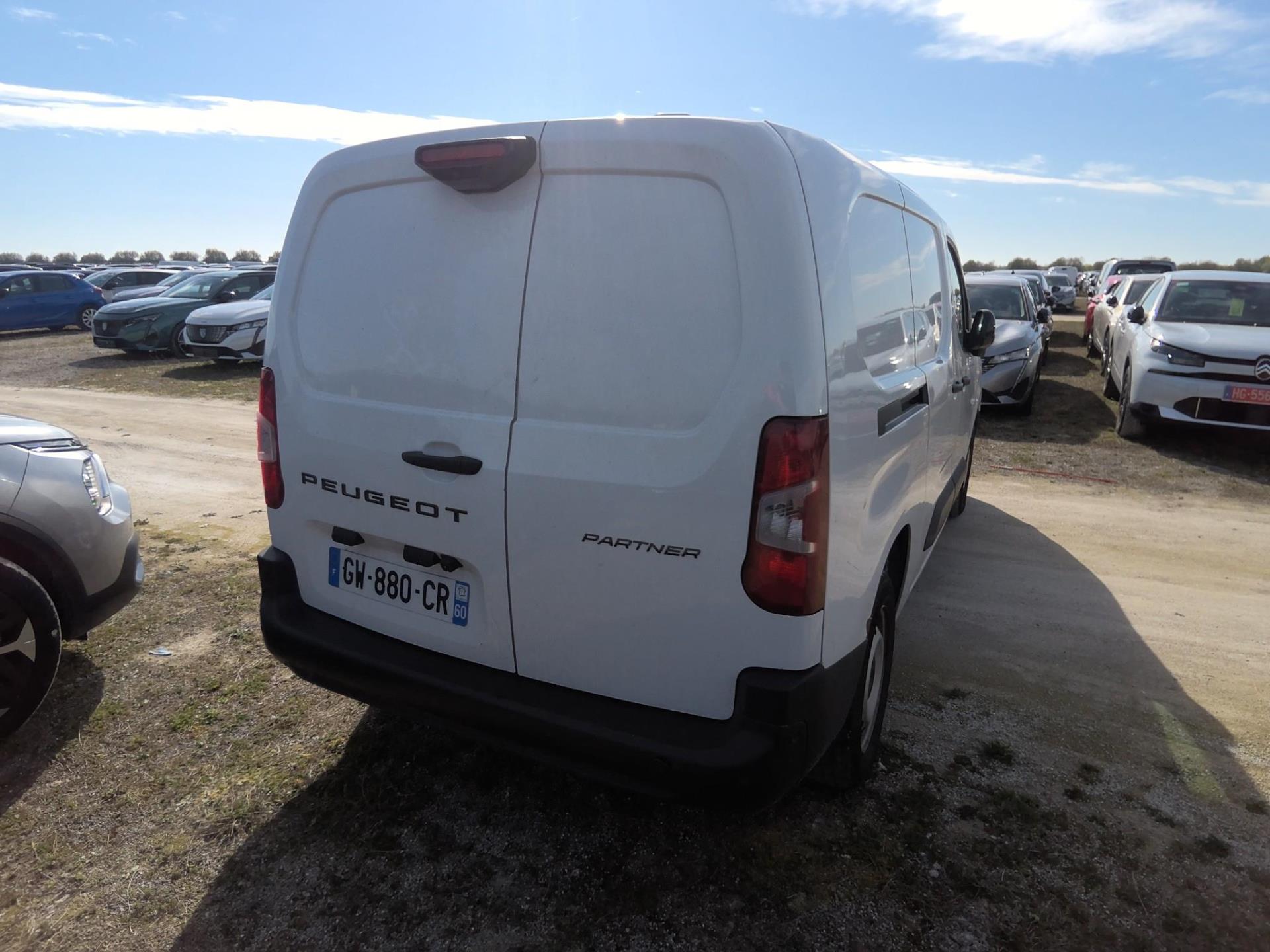Peugeot PARTNER FOURGON XL 950 KG BLUEHDI 100 S&S BVM6 2024