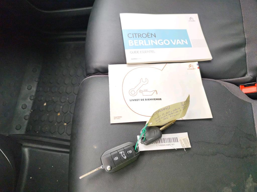 Citroen BERLINGO VAN M 650 BLUEHDI 100 S&S BVM5 CLUB 2020