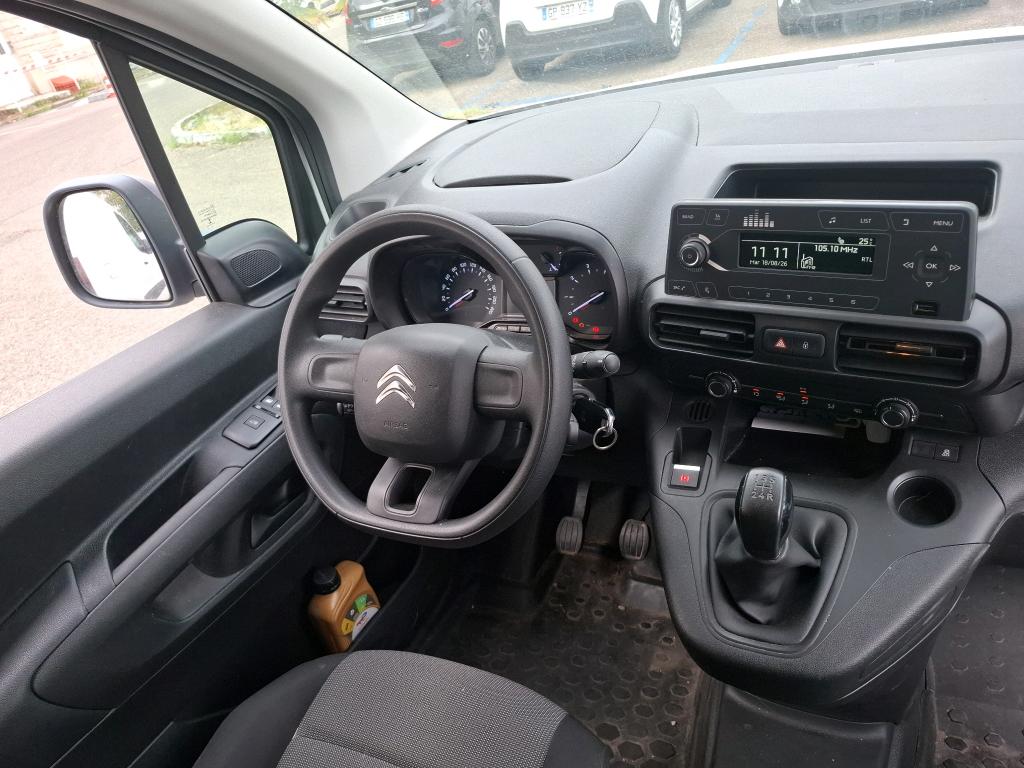 Citroen BERLINGO VAN M 650 BLUEHDI 100 S&S CLUB 2019