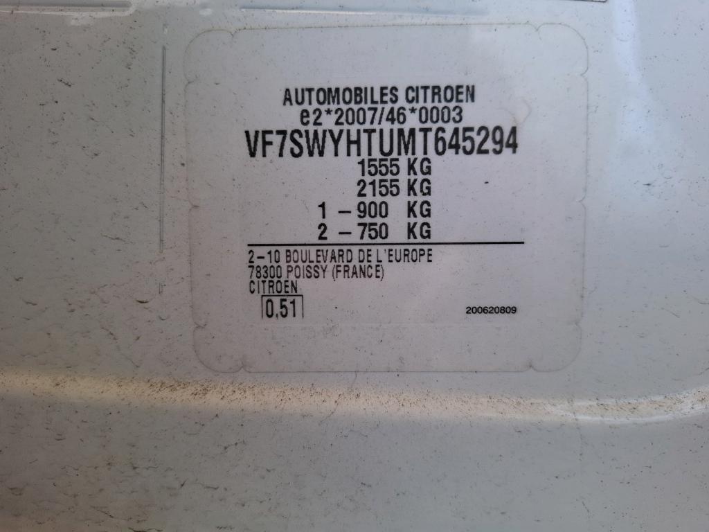 Citroen C3 SOCIETE BLUEHDI 100 S&S BVM6 FEEL BUSINESS R 2022