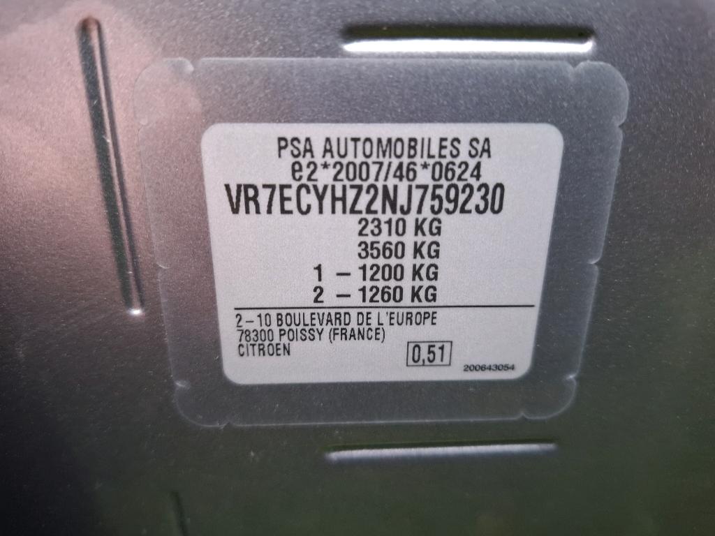 Citroen Berlingo Taille XL 7pl BlueHDi 130 S&S BVM6 Feel Pack 2022