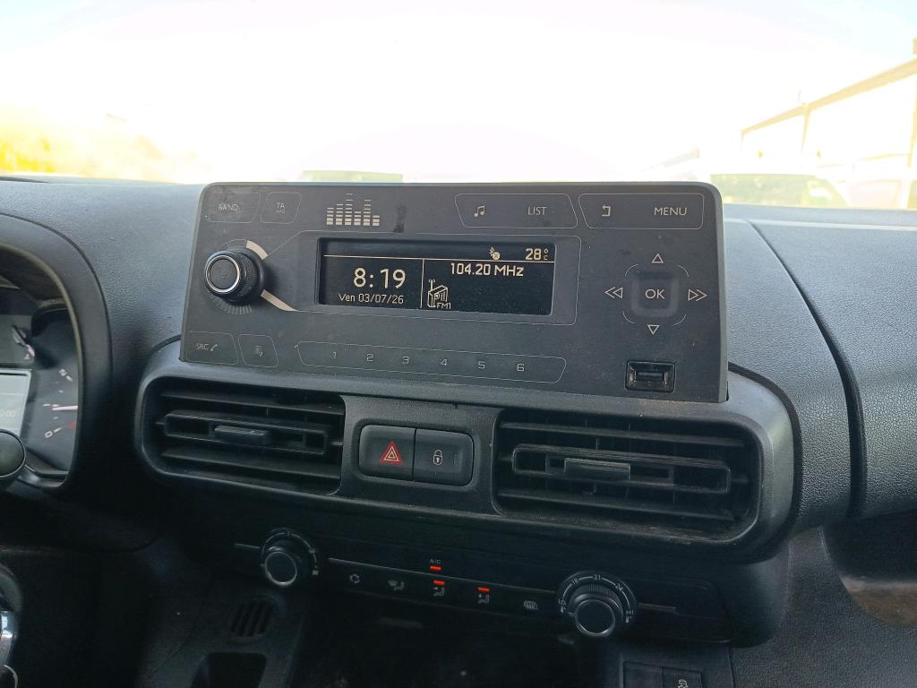 Citroen BERLINGO VAN M 650 BLUEHDI 100 S&S BVM5 CLUB 2020