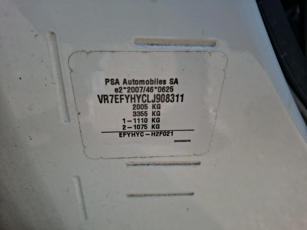 Citroen BERLINGO VAN M 650 BLUEHDI 100 S&S BVM5 CLUB 2020