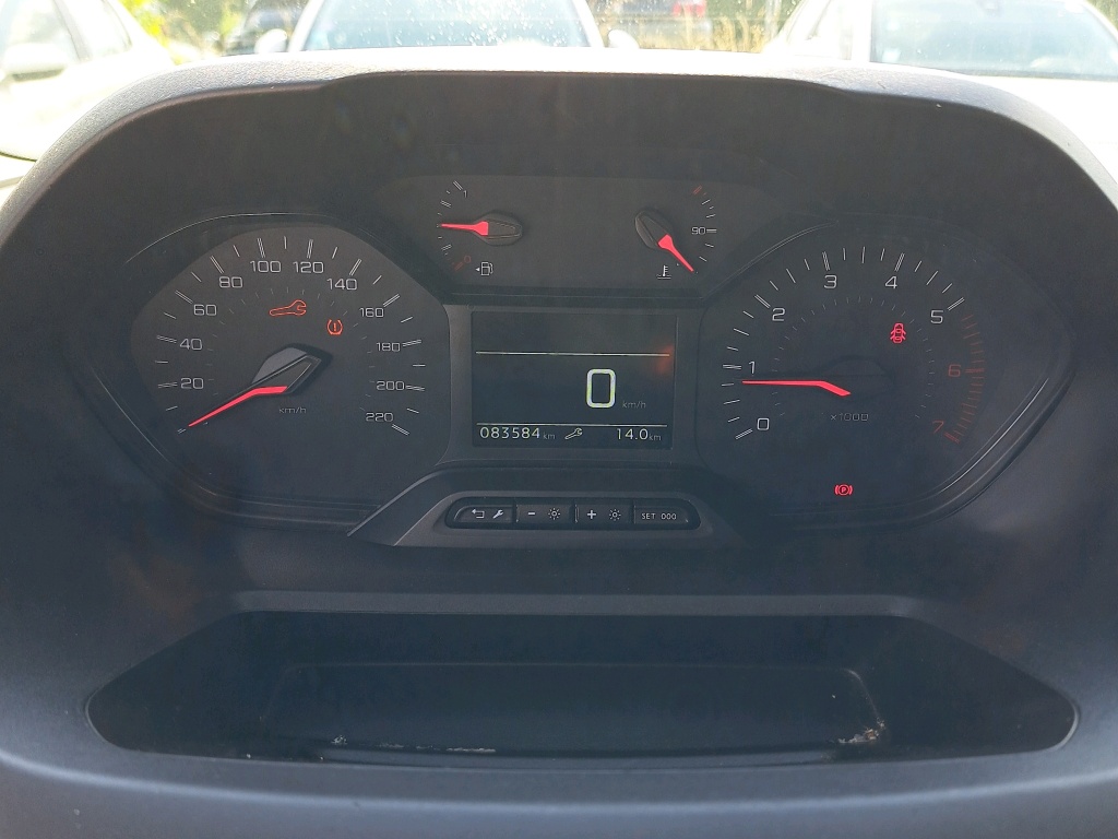 Peugeot PARTNER FOURGON STANDARD 650 KG BLUEHDI 100 BVM5 ASPHALT 2019