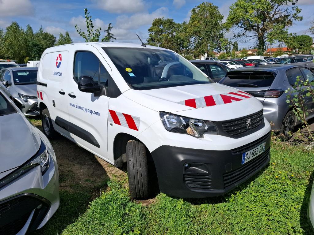 Peugeot PARTNER FOURGON STANDARD 650 KG BLUEHDI 100 S&S BVM6 ASPHALT 2022