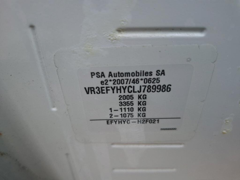 Peugeot PARTNER FOURGON STANDARD 650 KG BLUEHDI 100 S&S BVM5 PREMIUM 2020