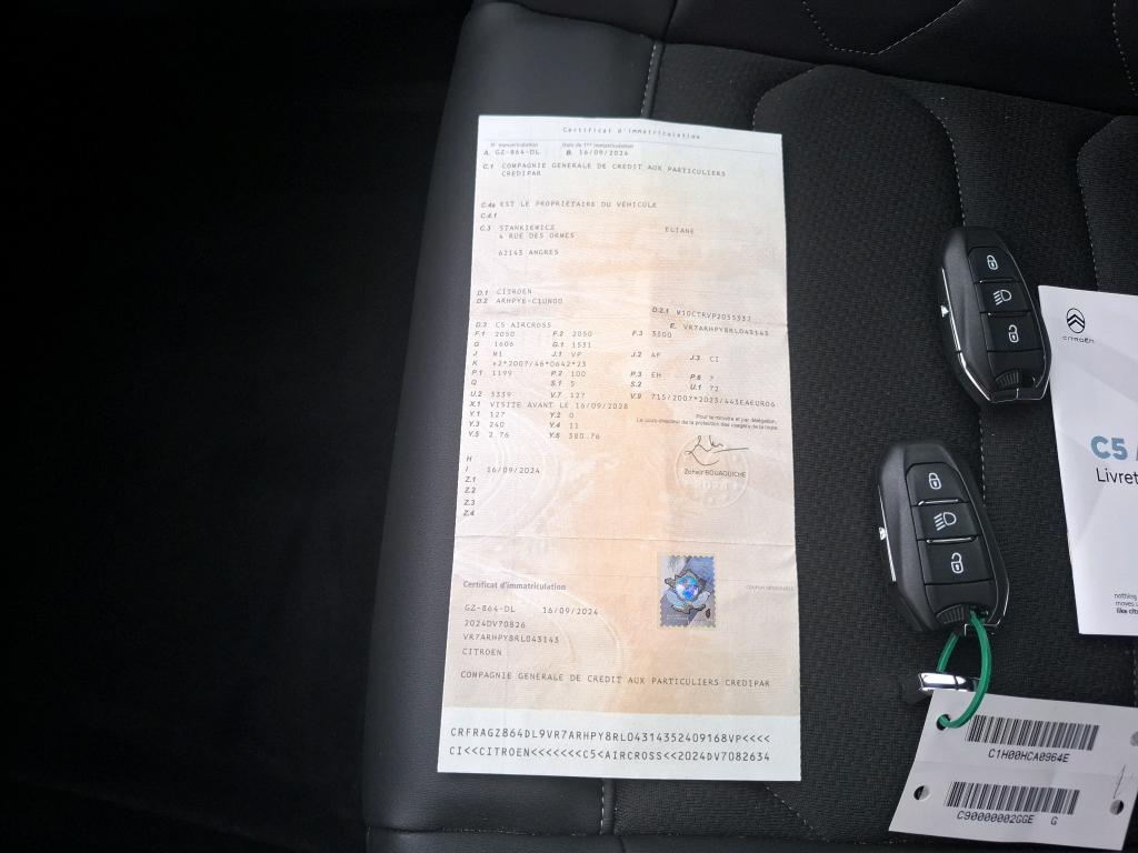 Citroen C5 Aircross Hybride 136 e-DCS6 Max 2024