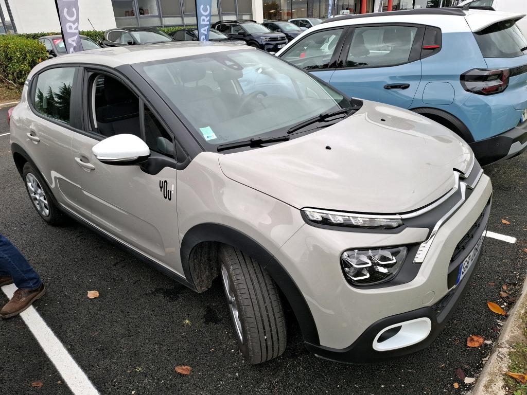 Citroen C3 PureTech 83 ch BVM5 You 2023