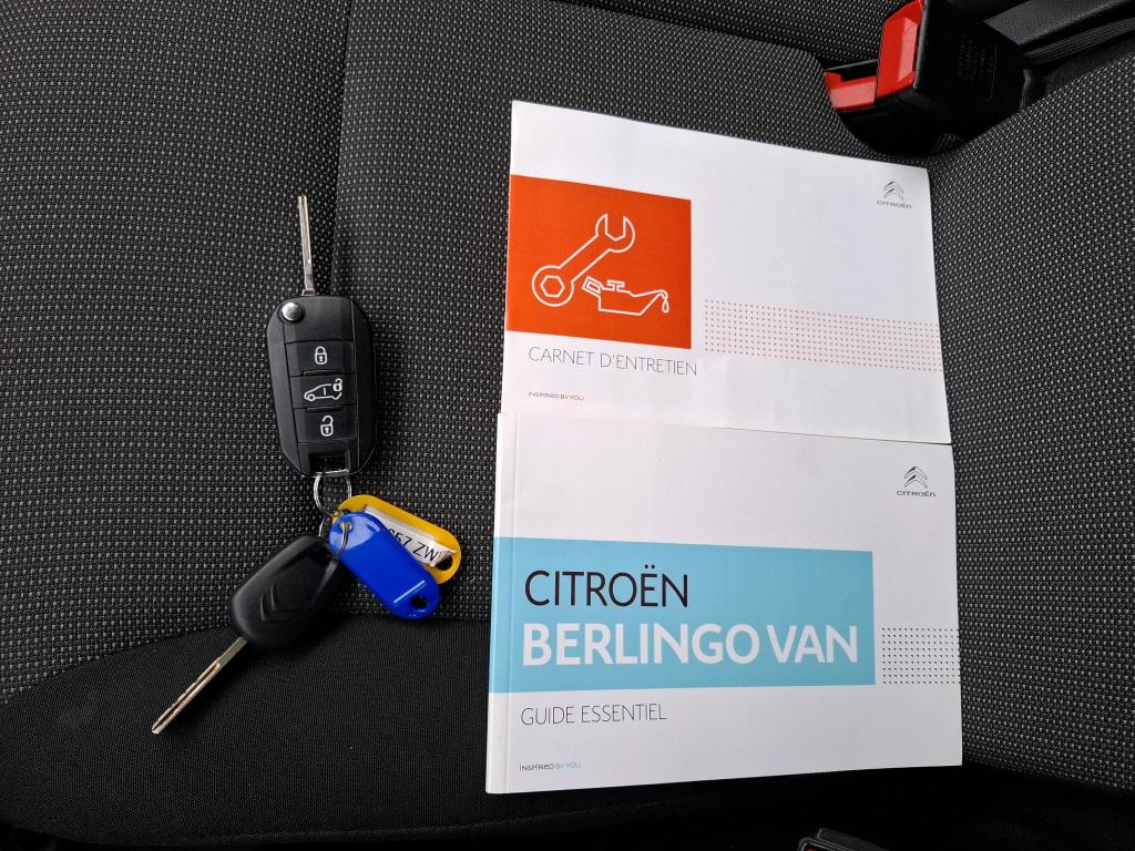Citroen BERLINGO VAN M 650 BLUEHDI 100 S&S BVM5 CLUB 2020