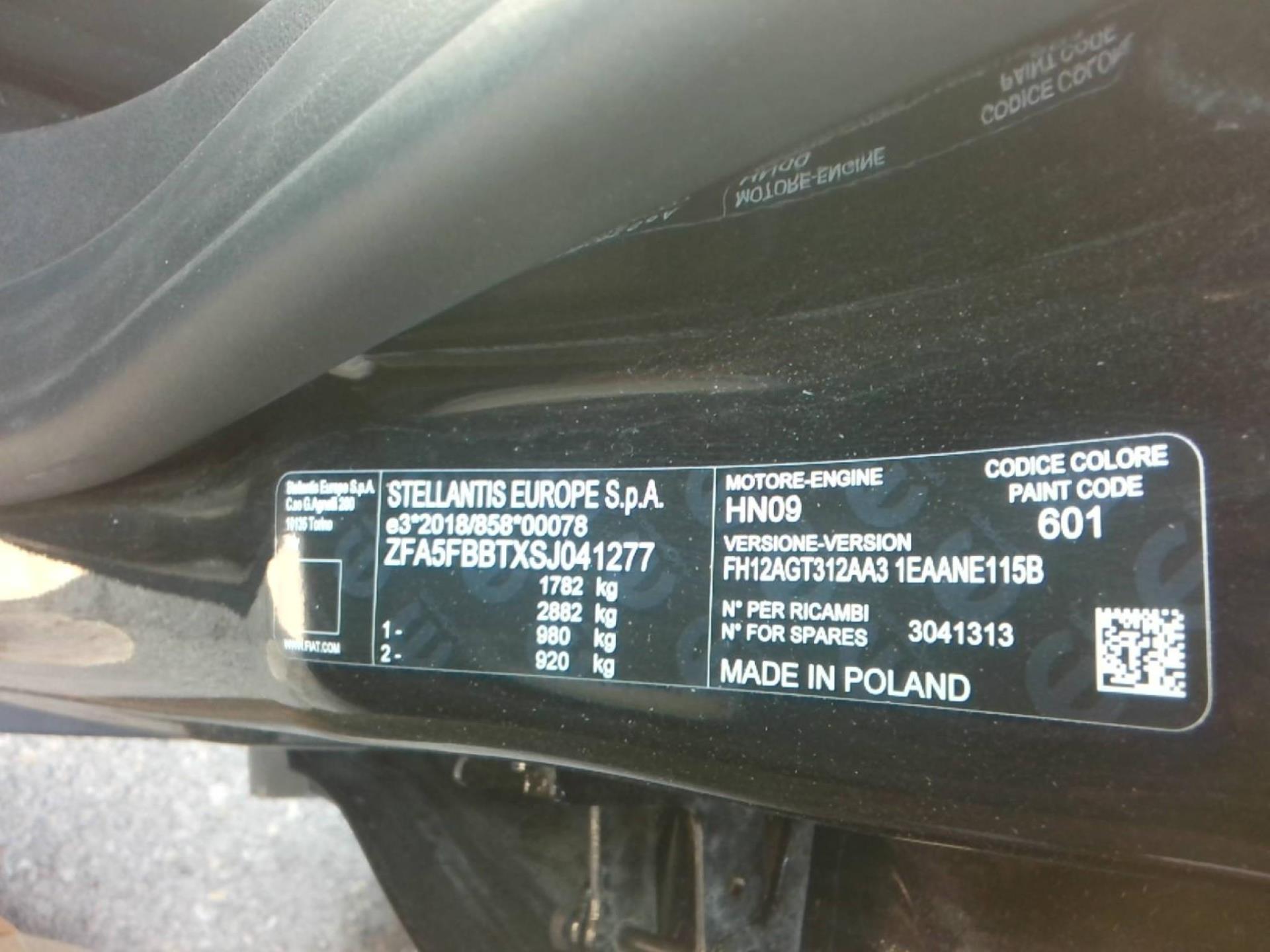 FIAT 600 1.2 Hybrid 100ch DCT6 La Prima 2025