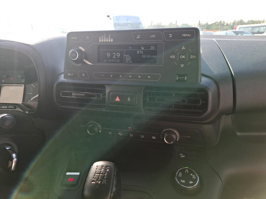 Citroen BERLINGO VAN M 650 BLUEHDI 100 S&S BVM5 CLUB 2020