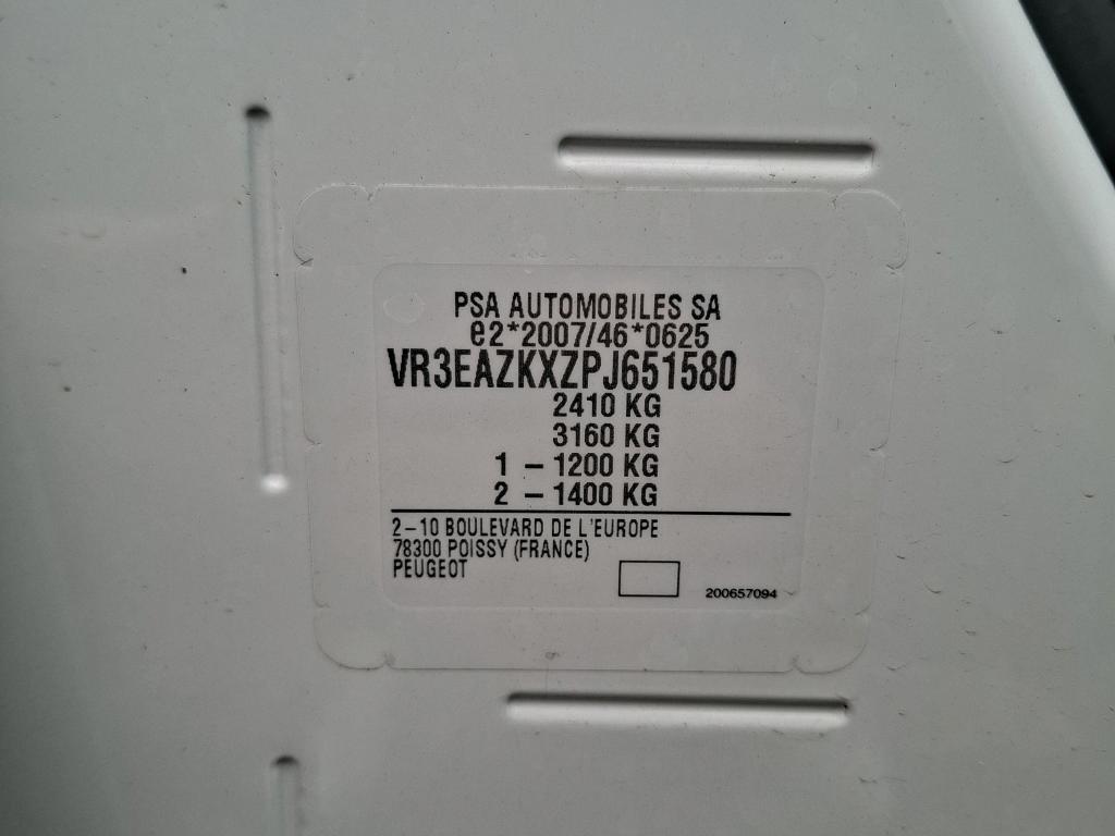 Peugeot E-PARTNER FOURGON M 800 KG 136 CH BATTERIE 50 KWH  2023
