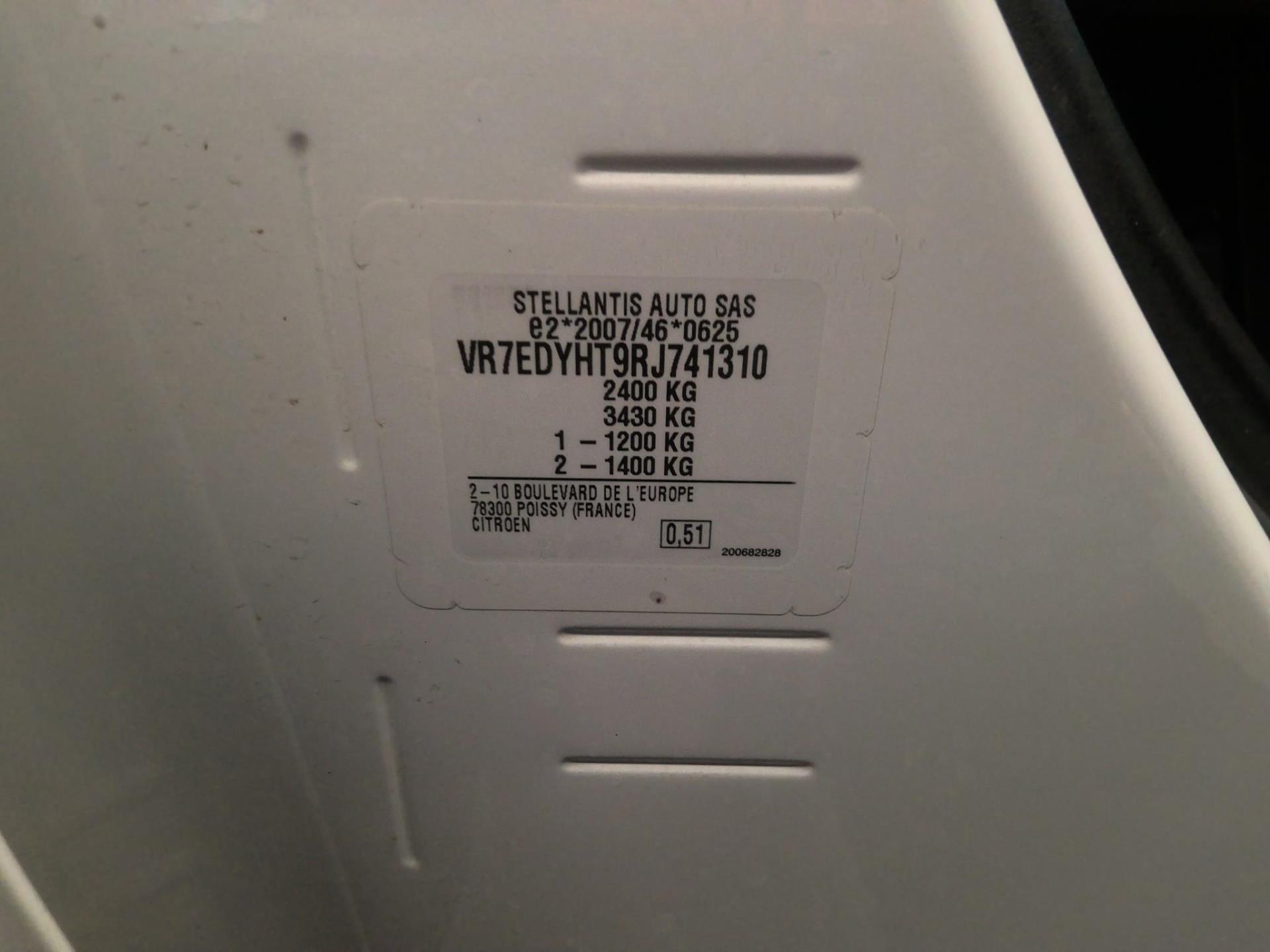 Citroen BERLINGO VAN TAILLE XL 950KG BLUEHDI 100 S&S BVM6 2024