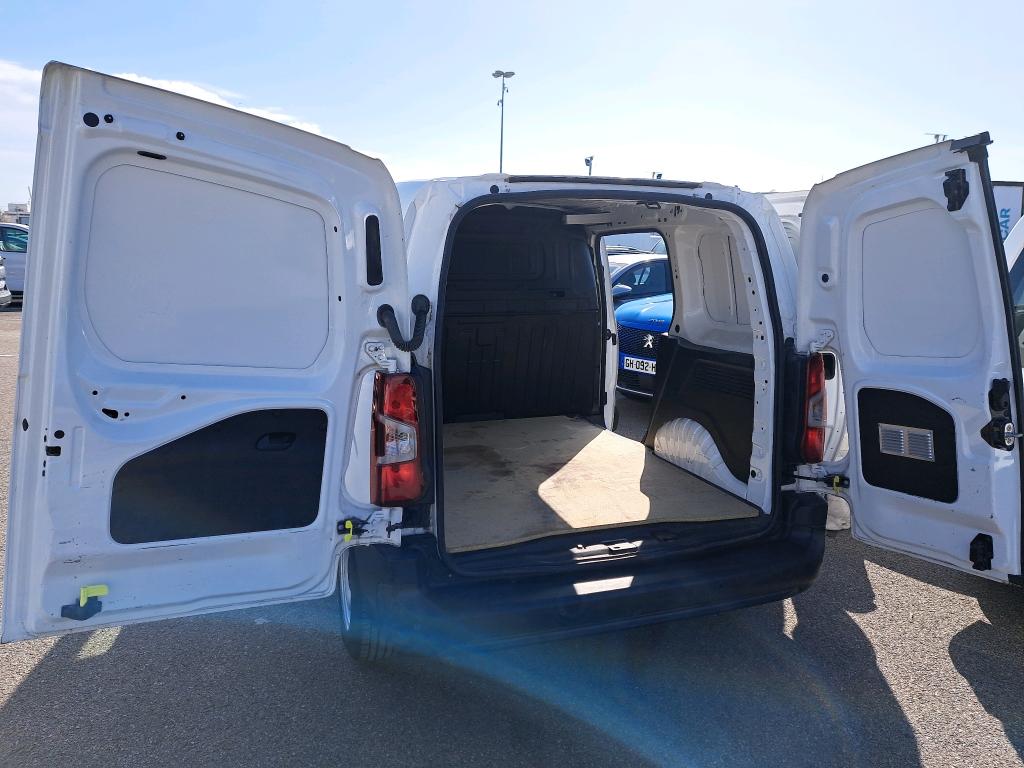 Peugeot PARTNER FOURGON STANDARD 650 KG BLUEHDI 100 S&S BVM5 PREMIUM 2019