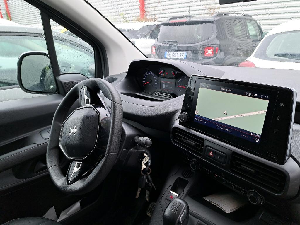 Peugeot PARTNER FOURGON STANDARD 650 KG BLUEHDI 100 S&S BVM5 ASPHALT 2021