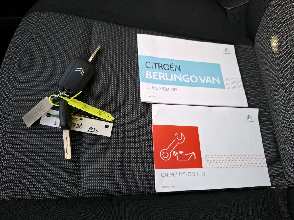 Citroen BERLINGO VAN M 650 BLUEHDI 100 S&S BVM5 CLUB 2019
