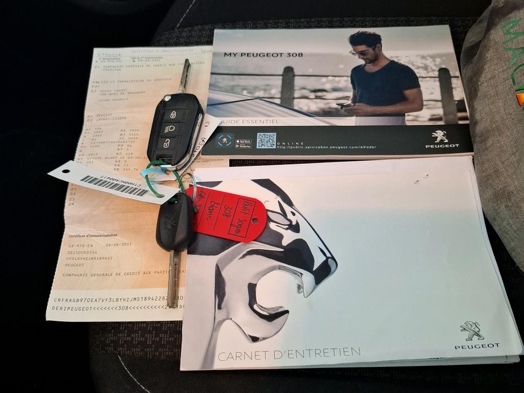 Peugeot 308 AFFAIRE BLUEHDI 130 S&S BVM6 PREMIUM PACK 2021