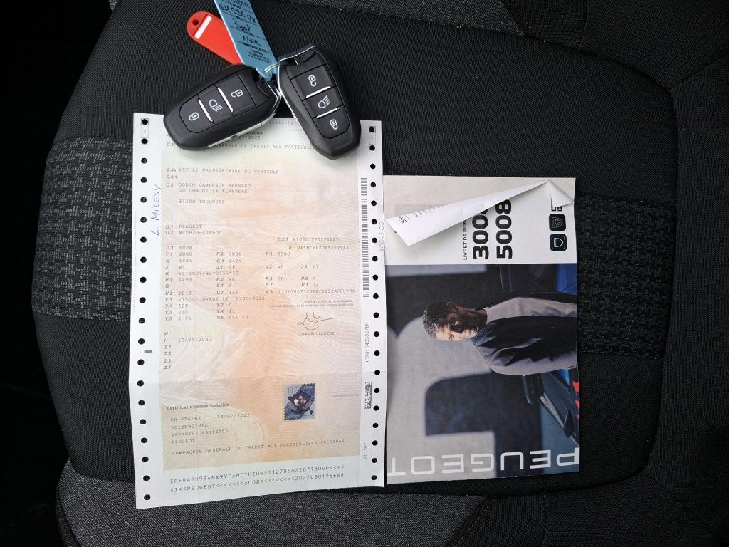 Peugeot 3008 BlueHDi 130ch S&S EAT8 Active Pack 2022