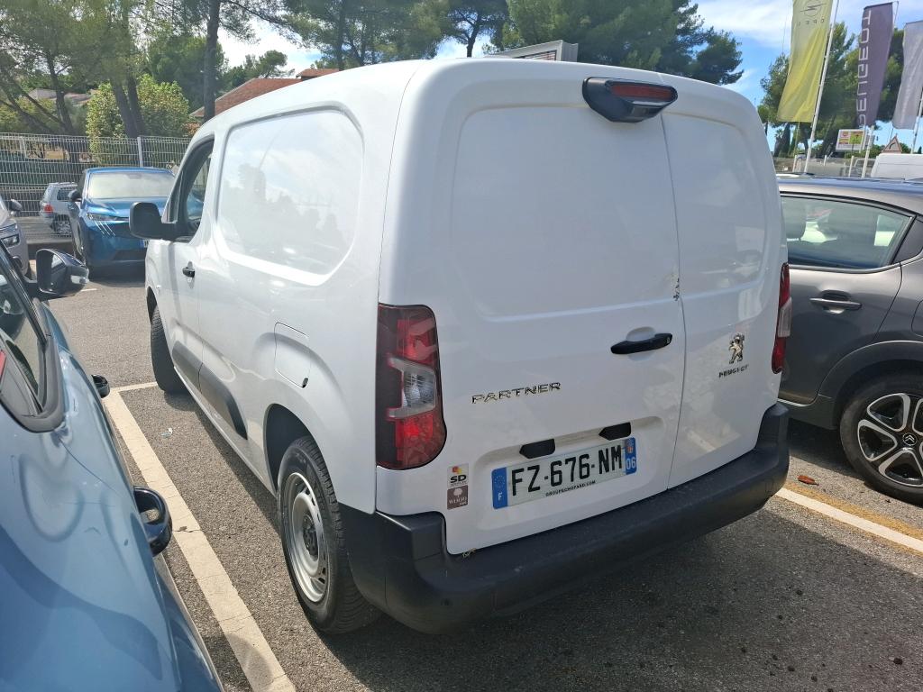 Peugeot PARTNER FOURGON STANDARD 650 KG BLUEHDI 100 S&S BVM5 ASPHALT 2021