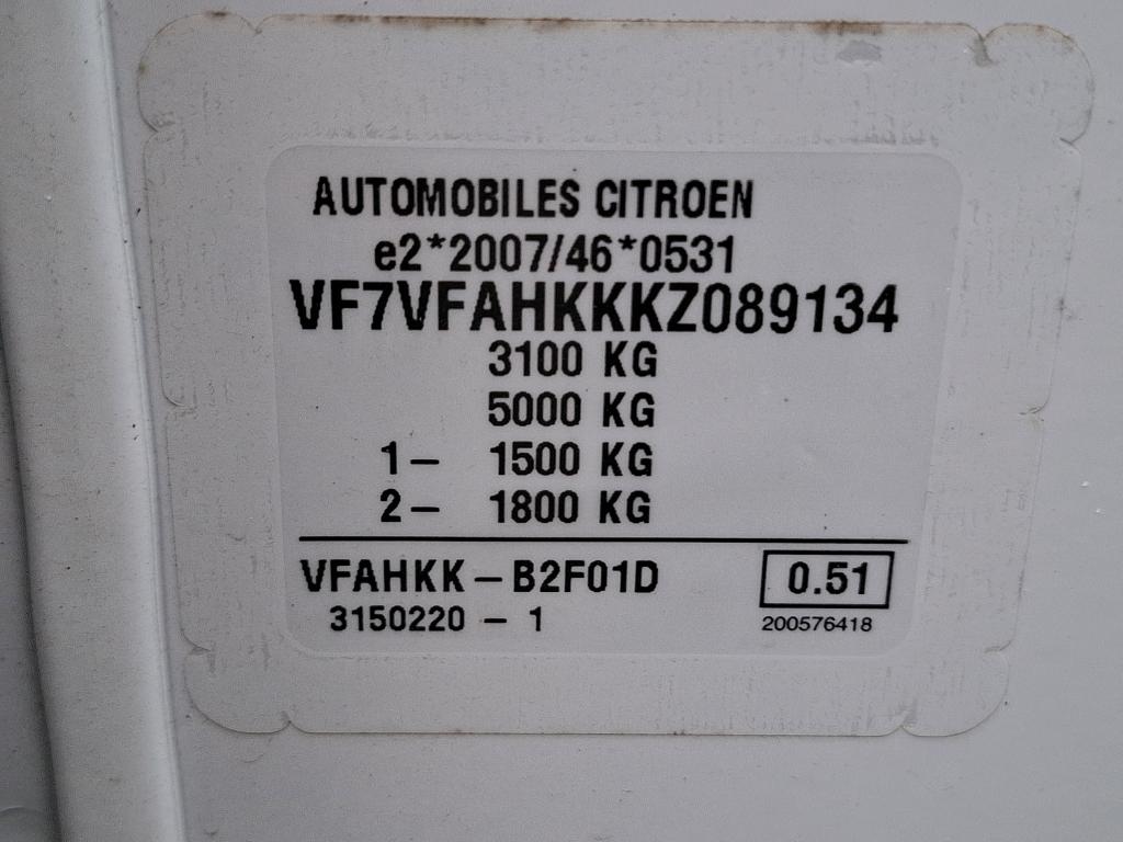 Citroen JUMPY FGN M BLUEHDI 120 S&S BVM6 DRIVER 340 NM 2019