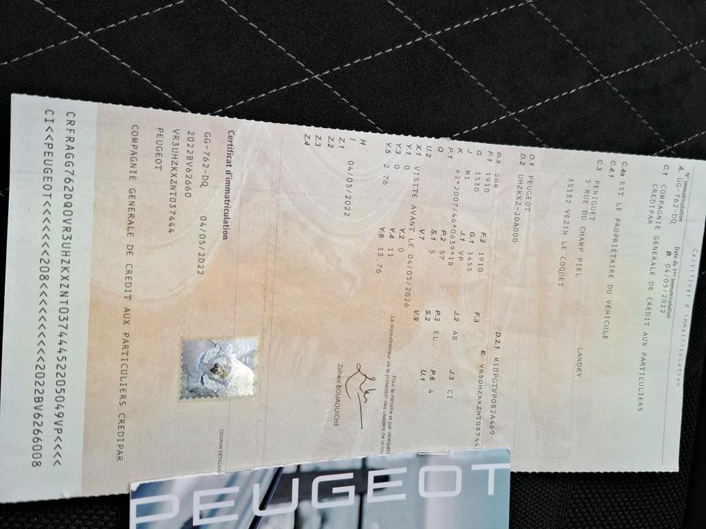 Peugeot 208 Electrique 50 kWh 136ch GT Pack 2022