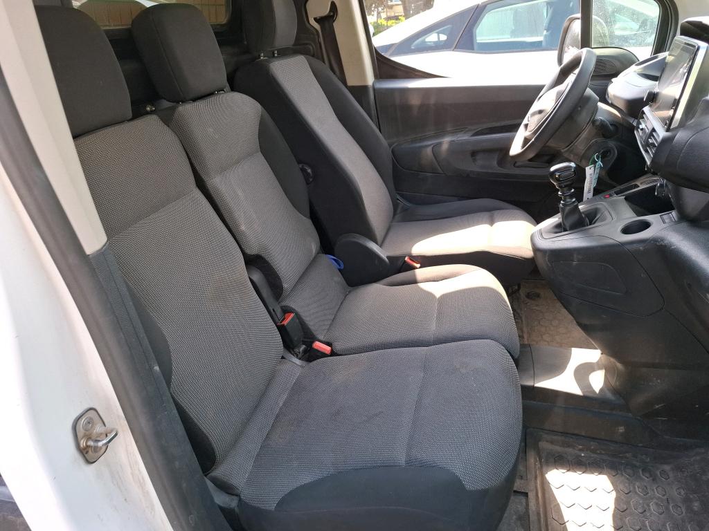 Peugeot PARTNER FOURGON STANDARD 650 KG BLUEHDI 100 S&S BVM6 ASPHALT 2021