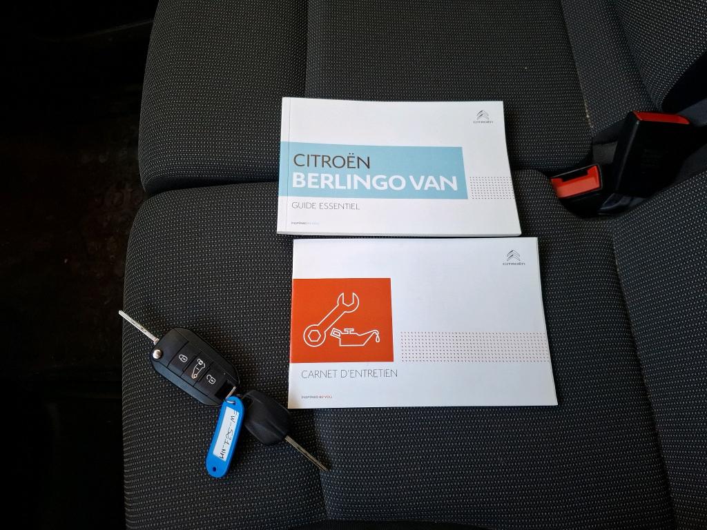 Citroen BERLINGO VAN M 650 BLUEHDI 100 S&S BVM5 CLUB 2021