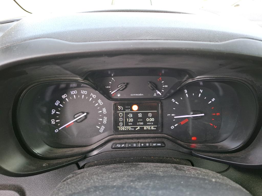 Citroen BERLINGO VAN M 650 BLUEHDI 100 S&S CLUB 2019