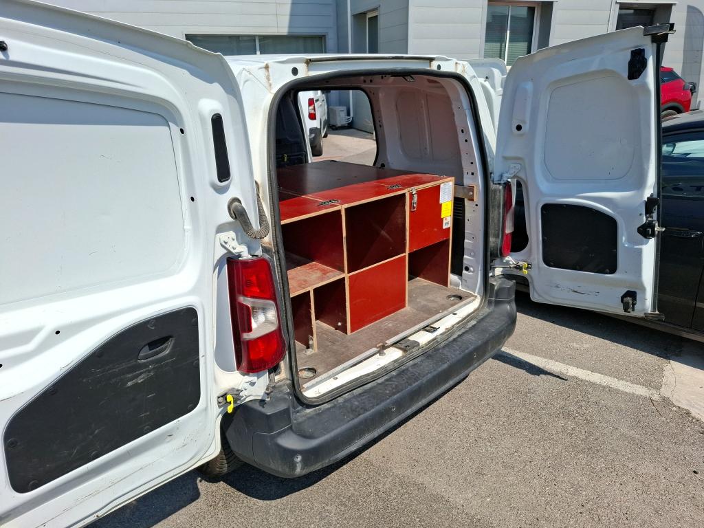 Peugeot PARTNER FOURGON STANDARD 650 KG BLUEHDI 100 S&S BVM5 PREMIUM 2019