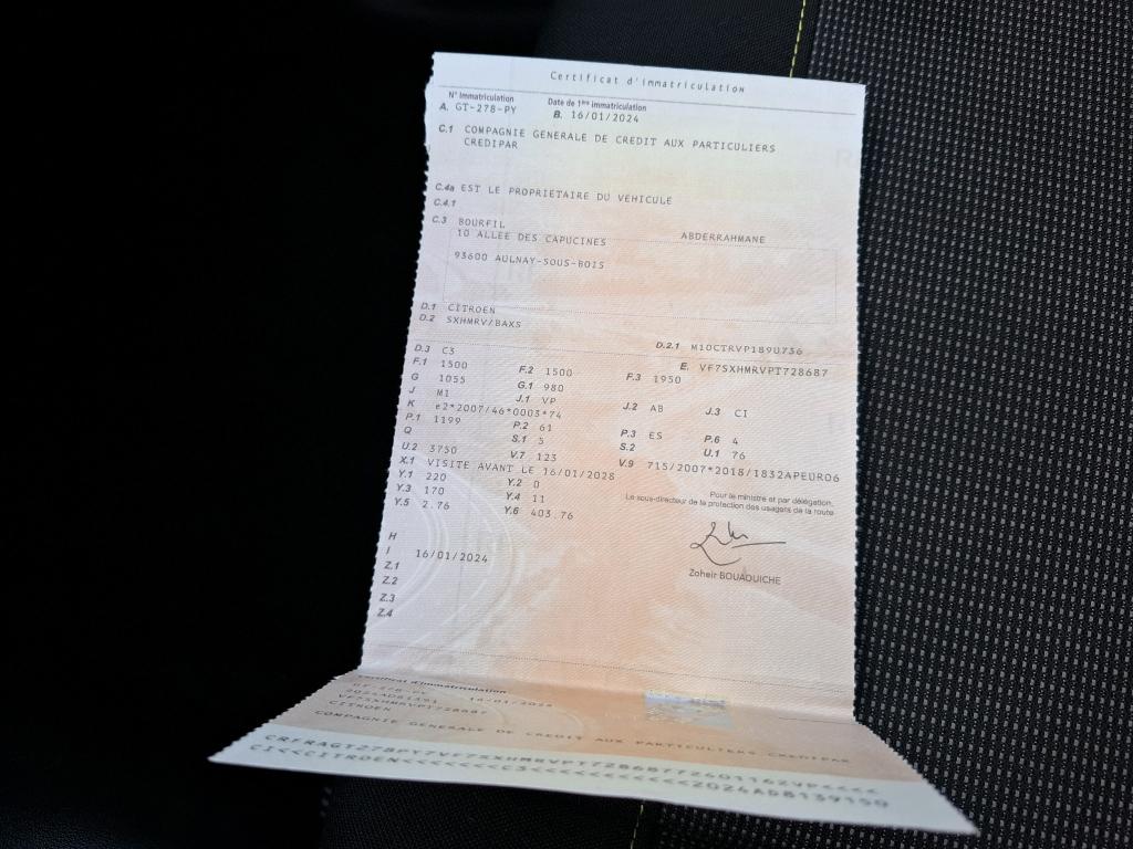 Citroen C3 PureTech 83 ch BVM5 You 2024