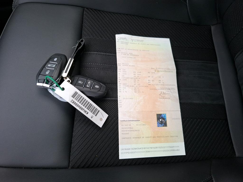 Peugeot 308 BlueHDi 130ch S&S EAT8 GT Pack 2022