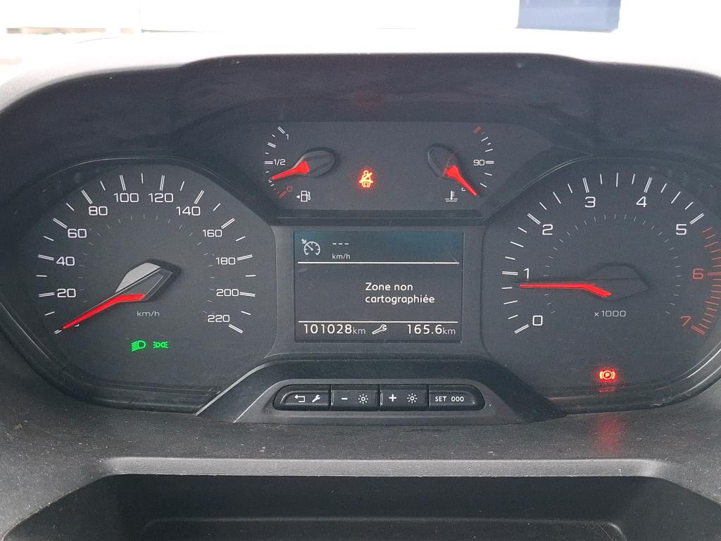 Peugeot PARTNER FOURGON STANDARD 650 KG BLUEHDI 100 S&S BVM5 ASPHALT 2021