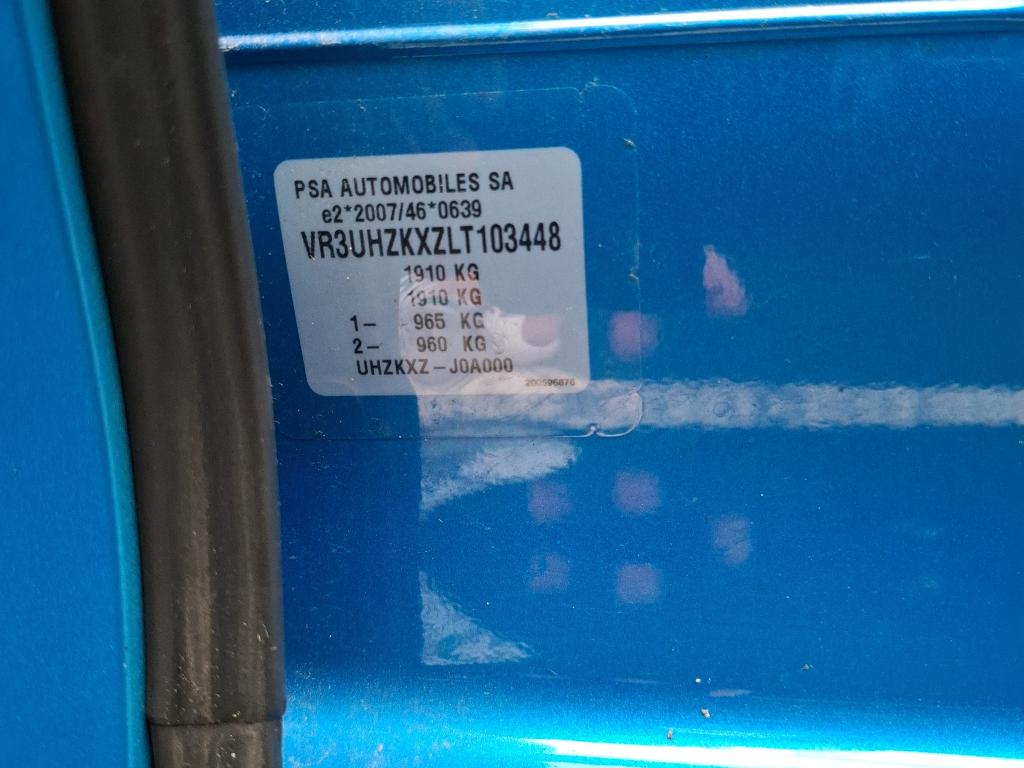 Peugeot 208 Electrique 50 kWh 136ch Allure 2020