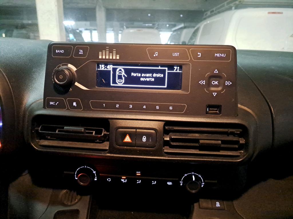 Citroen BERLINGO VAN M 650 BLUEHDI 75 BVM5 CLUB 2019