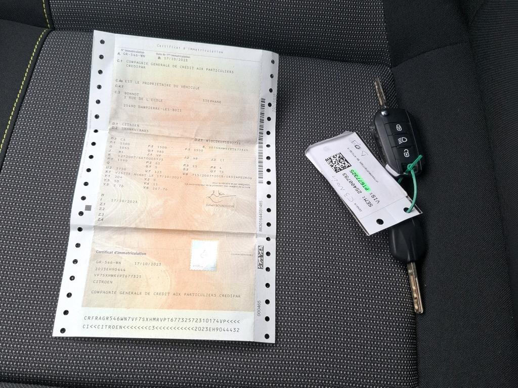 Citroen C3 PureTech 83 ch BVM5 You 2023