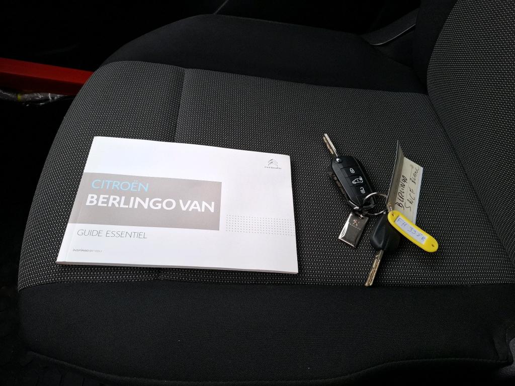 Citroen BERLINGO VAN M 650 BLUEHDI 100 S&S CLUB 2019