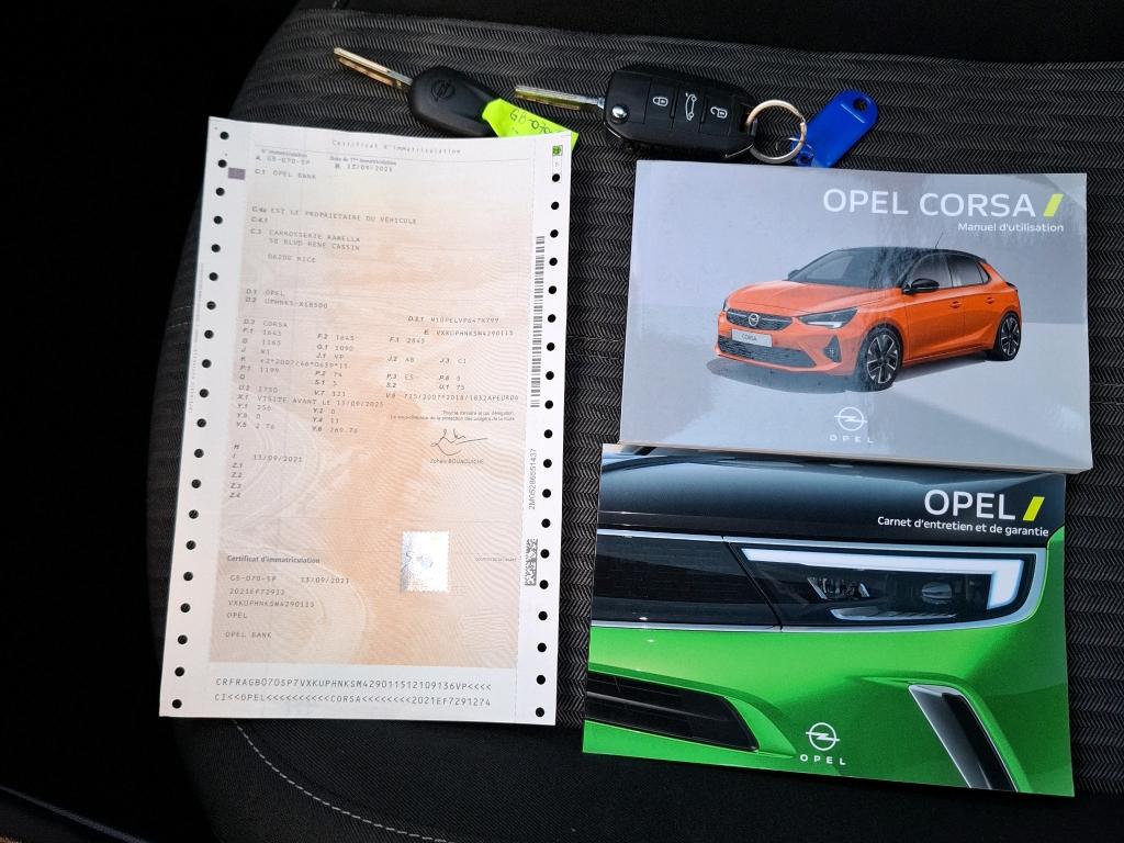 Opel Corsa 1.2 Turbo 100 ch BVA8 Edition Business 2021
