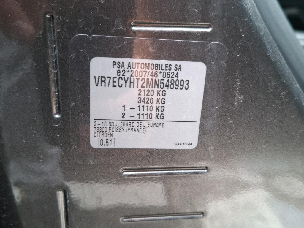 Citroen Berlingo Taille M BlueHDi 100 S&S BVM6 Feel 2021