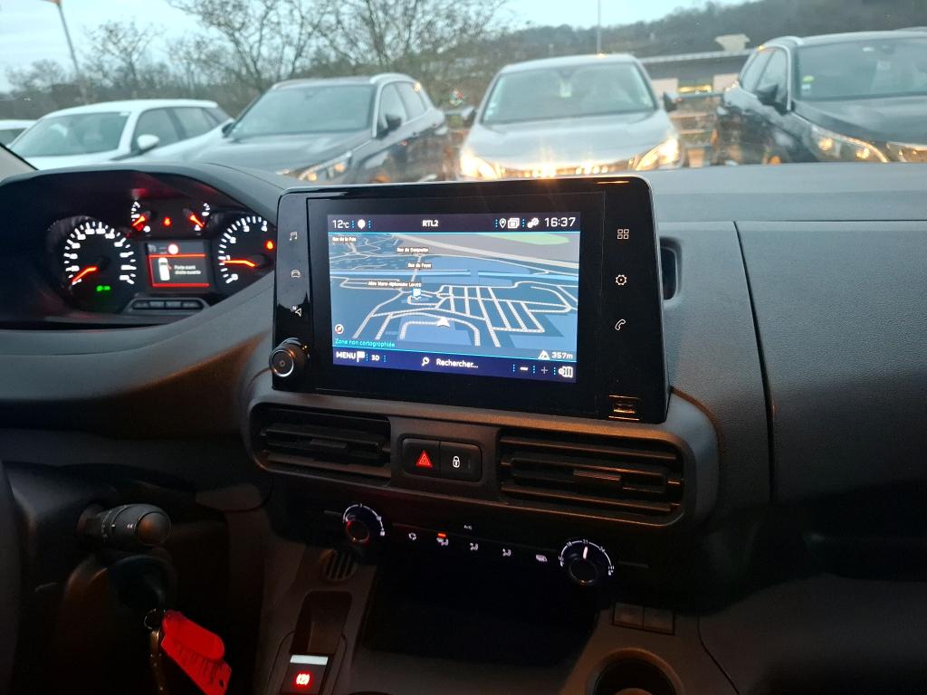 Peugeot PARTNER FOURGON LONG 950 KG BLUEHDI 100 S&S BVM6 ASPHALT 2022