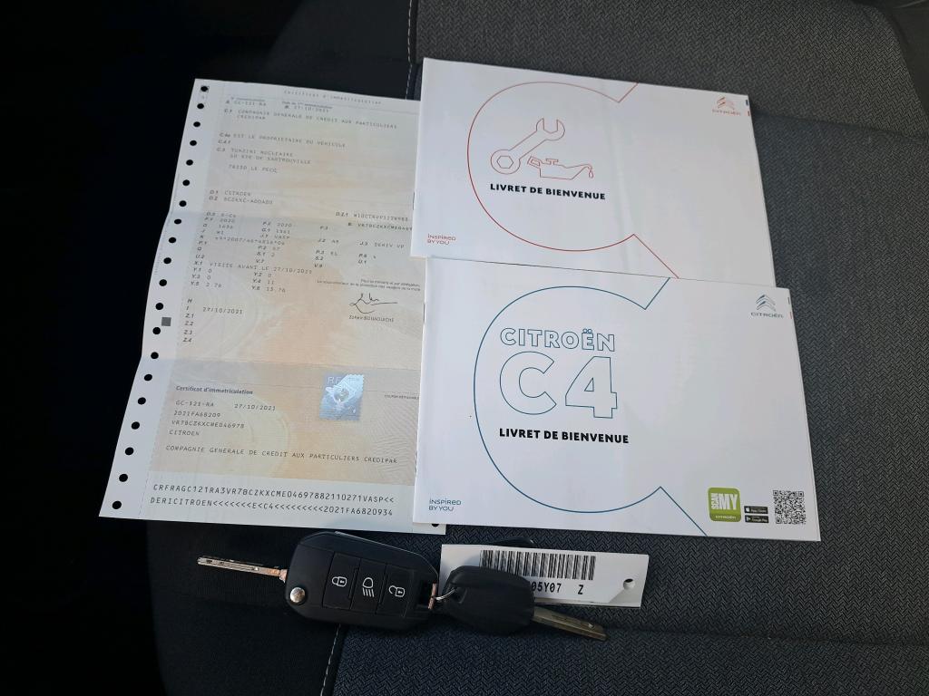 Citroen E-C4 SOCIETE 136 CH AUTOMATIQUE FEEL NAV BUSINESS R 2021