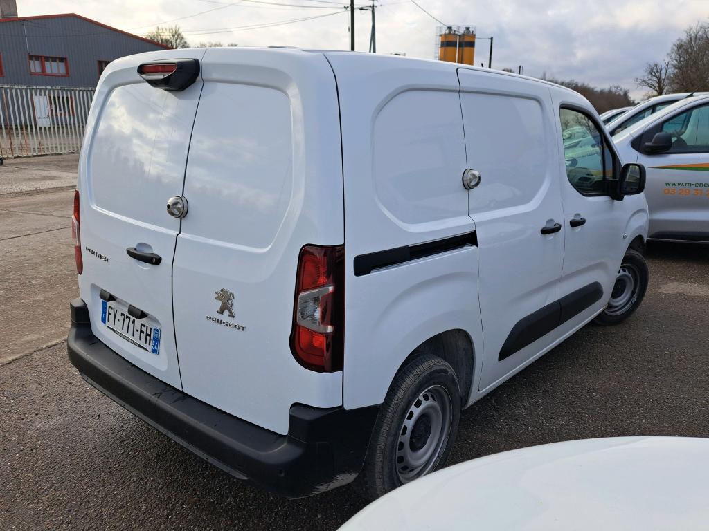 Peugeot PARTNER FOURGON STANDARD 650 KG BLUEHDI 100 S&S BVM5 ASPHALT 2021