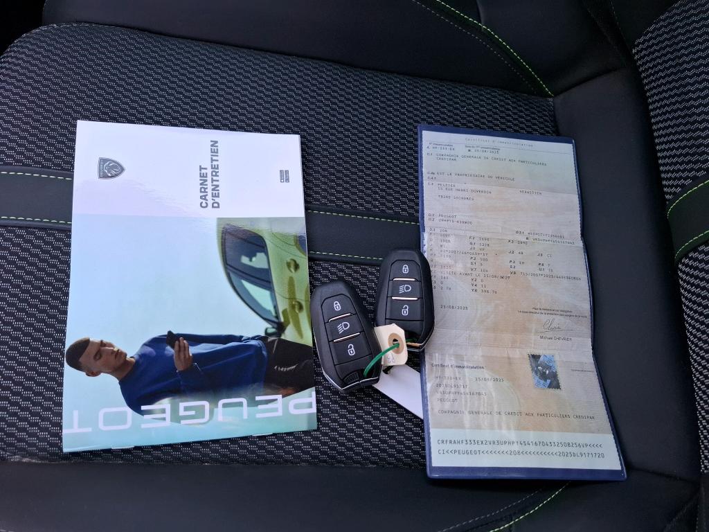 Peugeot 208 Hybrid 145 ch e-DCS6 GT 2025