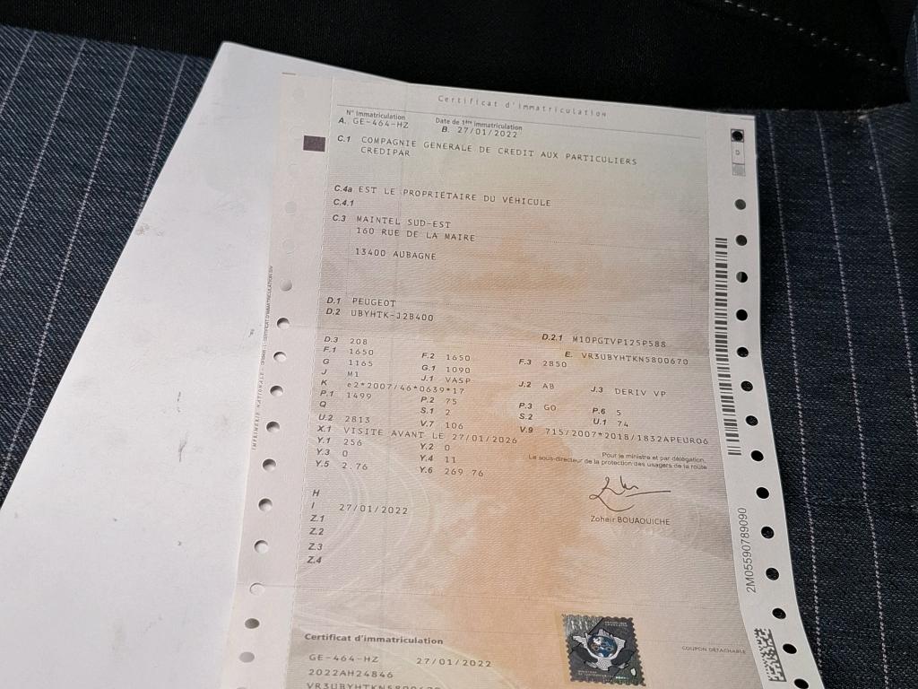 Peugeot 208 BLUEHDI 100 S&S BVM6 PREMIUM 2022